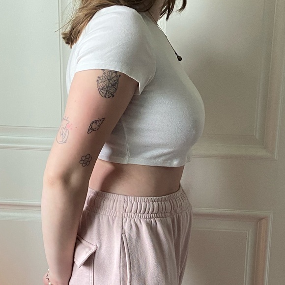 Blackpink white crop t-shirt - Picture 6 of 6